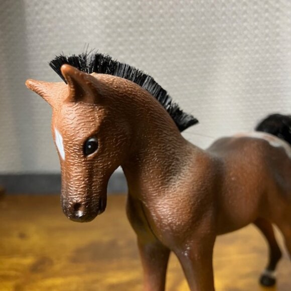 Grand Champion Bay‎ Appaloosa Colt "Starfinder" Figurine/Toy & Blanket by Empire - Picture 5 of 6